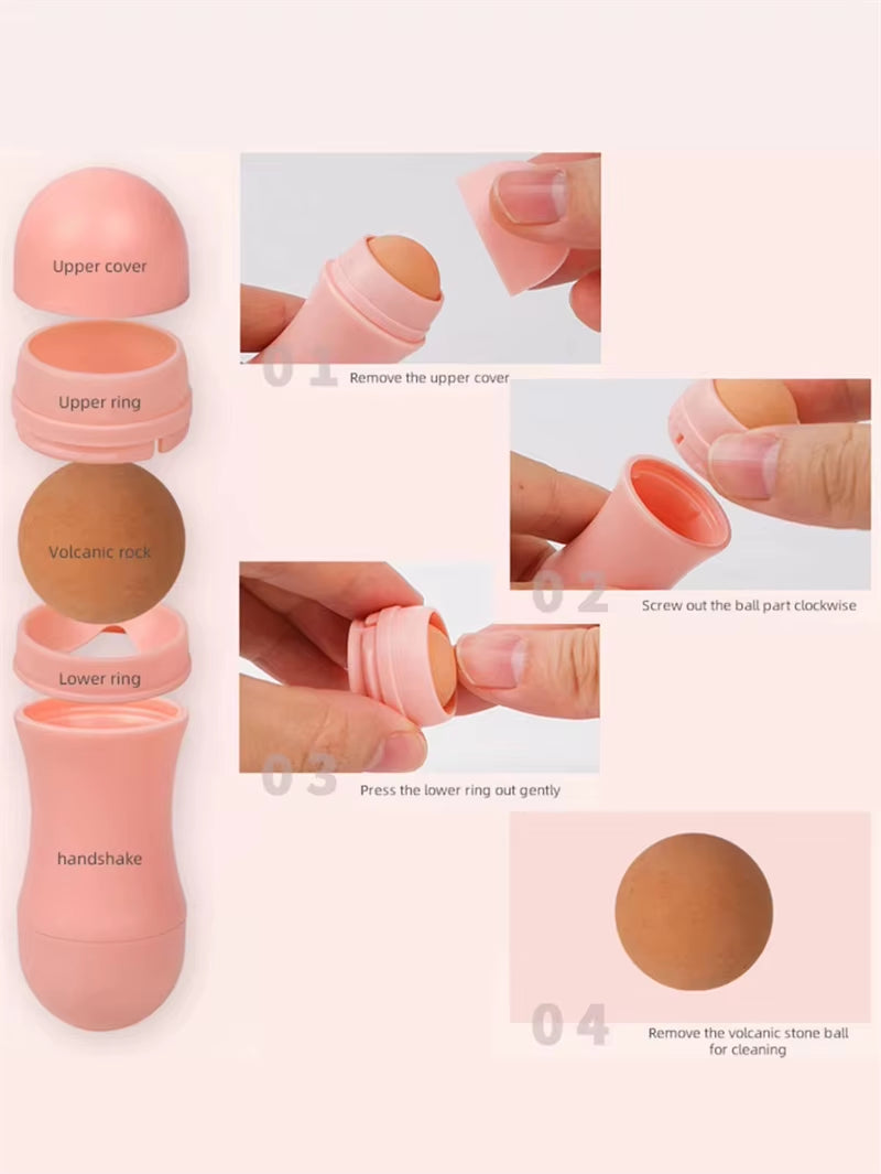 Volcanic Oil-Absorbing Roller